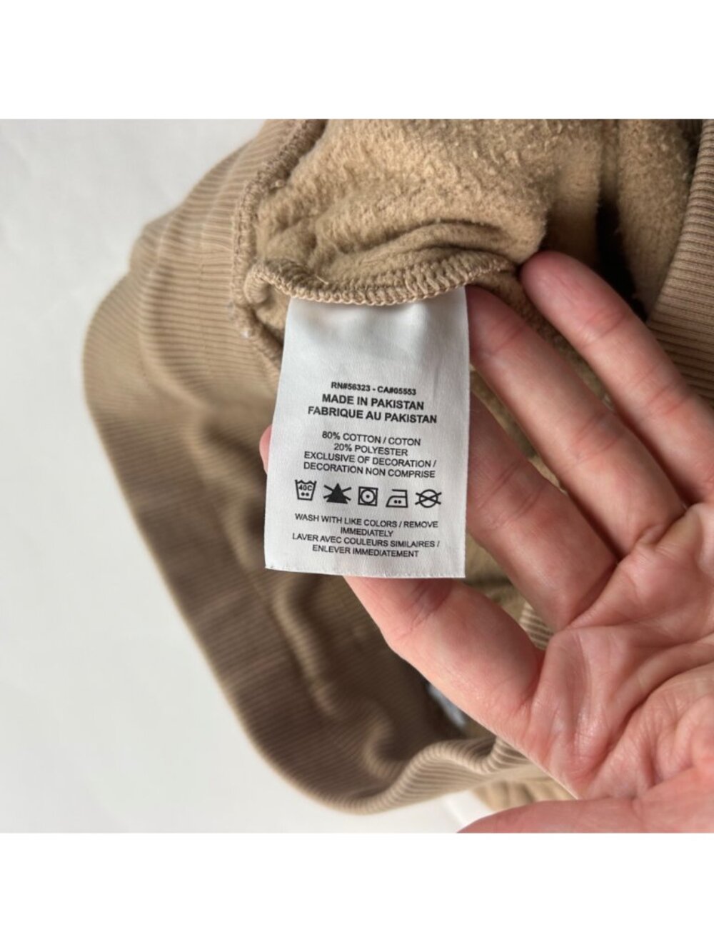 Nike Warm Sand Fleece High Rise Jogger Sweatpant XS - Picture 5 of 8